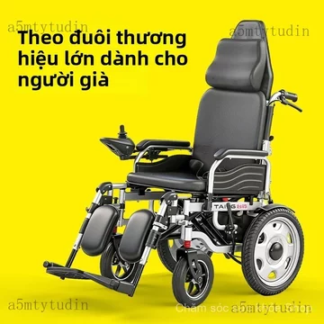 Xe lăn700W Xe lăn điện dành cho người thừa cân, được thiết kế rộng hơn và lớn hơn, xe lăn thông minh hoàn toàn tự động,