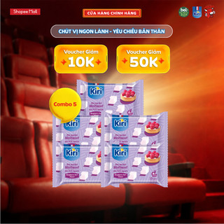 Combo 5 Phô mai Kiri vị mâm xôi 15C 78g