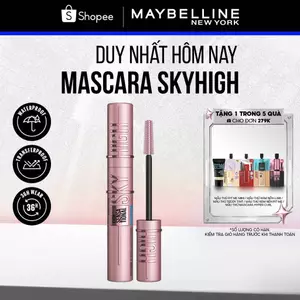 Mascara Sky High Chuốt Mi Tơi Dài Mi Lash Sensational Maybelline New York Waterproof 6ml