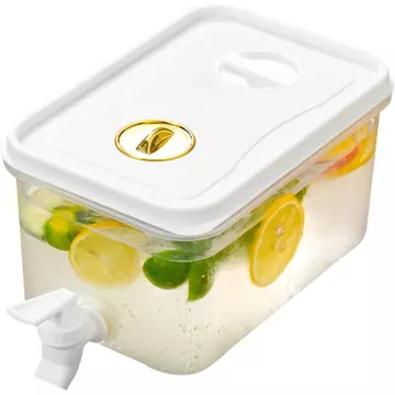 Bình đựng đồ uống mini có bộ lọc và vòi chống rò rỉ, thùng đựng nước đá bằng nhựa dung tích 0.5 gallon dùng cho tiệc tại nhà, quán bar, tiệc nướng, bình chứa đồ uống để đựng nước ép.