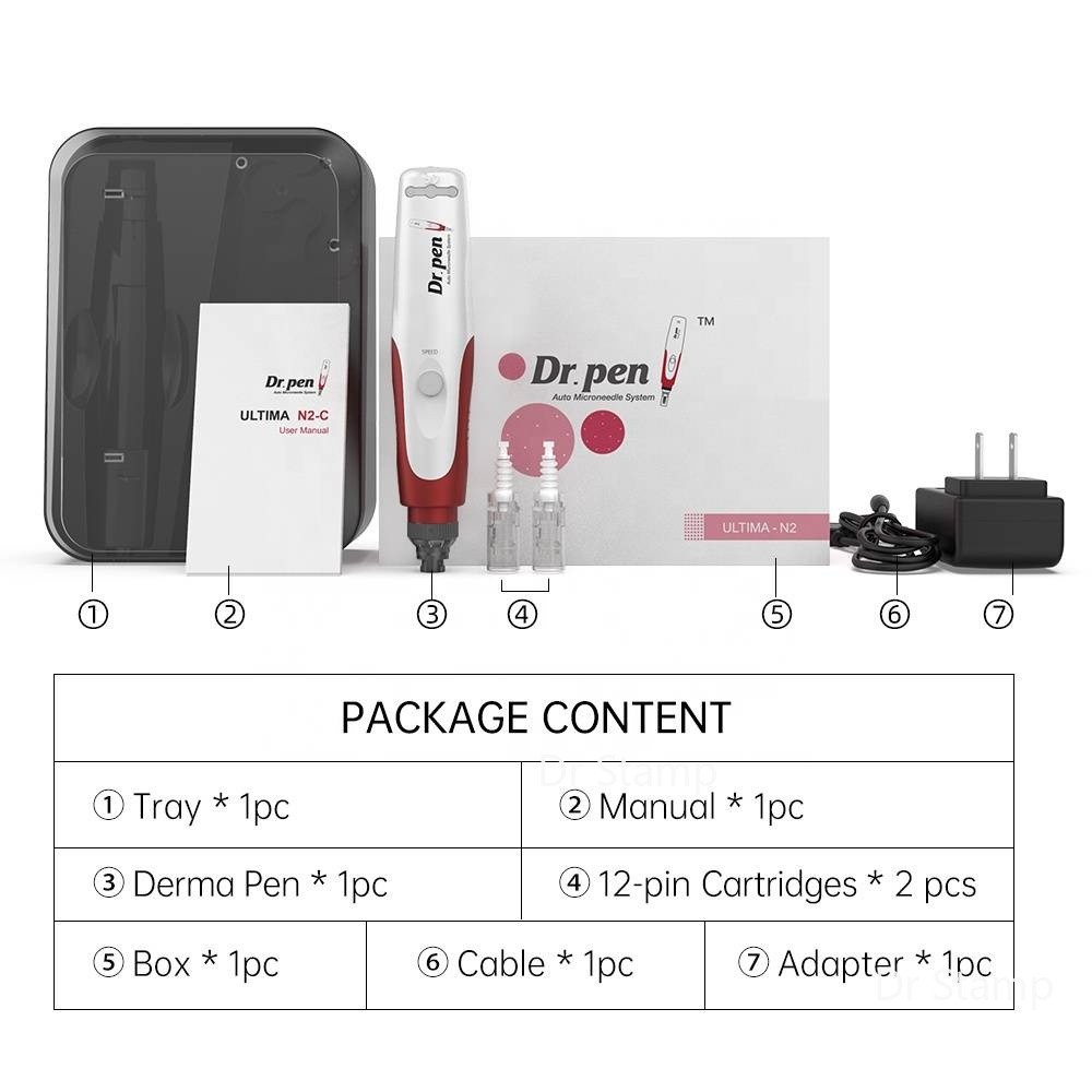 Dr Stamp Pen N2 Serum Wireless Home Beauty Skin Care Tool để tăng cường hấp thụ serum | BigBuy360 - bigbuy360.vn