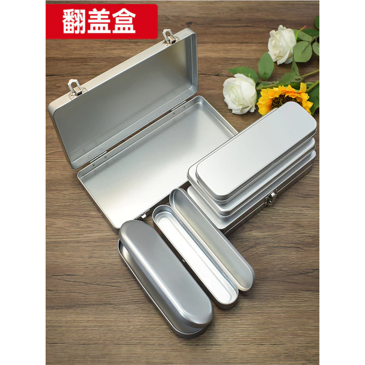 Hộp Đựng Bút Chì Đơn Giản Hộp Văn Phòng Phẩm Hộp Đựng Bút Chì Hộp Bảo Quản Hộp Kim Loại Hộp Văn Phòng Phẩm Hộp Văn Phòng Phẩm Hộp Văn Phòng Phẩm Hộp