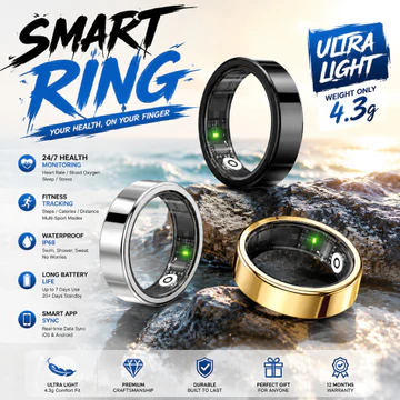 Theo dõi sức khỏe vòng thông minh với máy theo dõi nhịp tim & theo dõi giấc ngủ Vòng sức khỏe chống nước