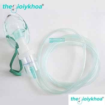 (Thegioiykhoa) Bộ phụ kiện máy xông khí dung gồm bầu xông, mặt nạ và dây nối