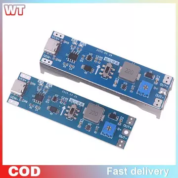 [WT] 3.7V 9V 12V Type-C Bộ sạc / Bộ giảm áp / Bộ điều chỉnh Mô-đun tăng cường tăng cường Bộ nguồn UPS