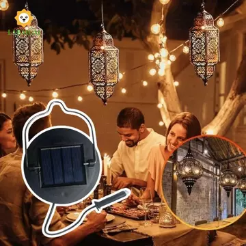 Đèn treo LED năng lượng mặt trời LABAICAI, Đèn thay thế đèn năng lượng mặt trời 400Mah màu đen, Đèn trắng chạy bằng năng lượng mặt trời chống nước chạy bằng năng lượng mặt trời Phụ kiện đèn năng lượng