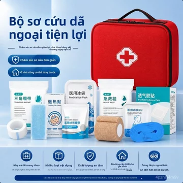 Túi sơ cứu hộp thuốc khẩn cấp cả bộ tiêu chuẩn quốc gia gia đình nhà máy y tế