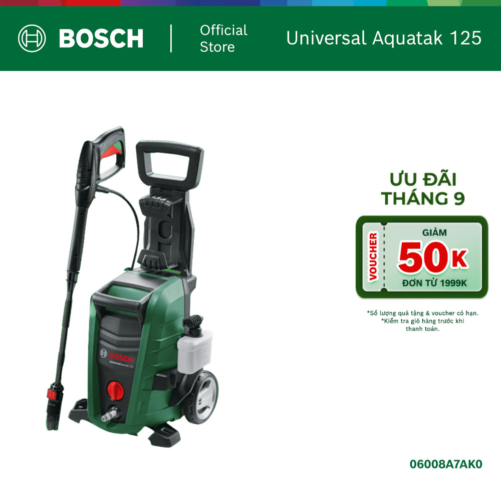 Máy phun xịt rửa Bosch Universal Aquatak 125