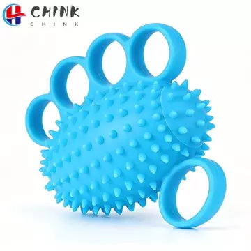 Bóng trị liệu ngón tay CHINK, Bóp Giảm căng thẳng Bóng tập thể dục tay nhím cách ngón tay, Huấn luyện viên trán Phục hồi chức năng ngón tay Bóng giảm căng thẳng bằng silicon