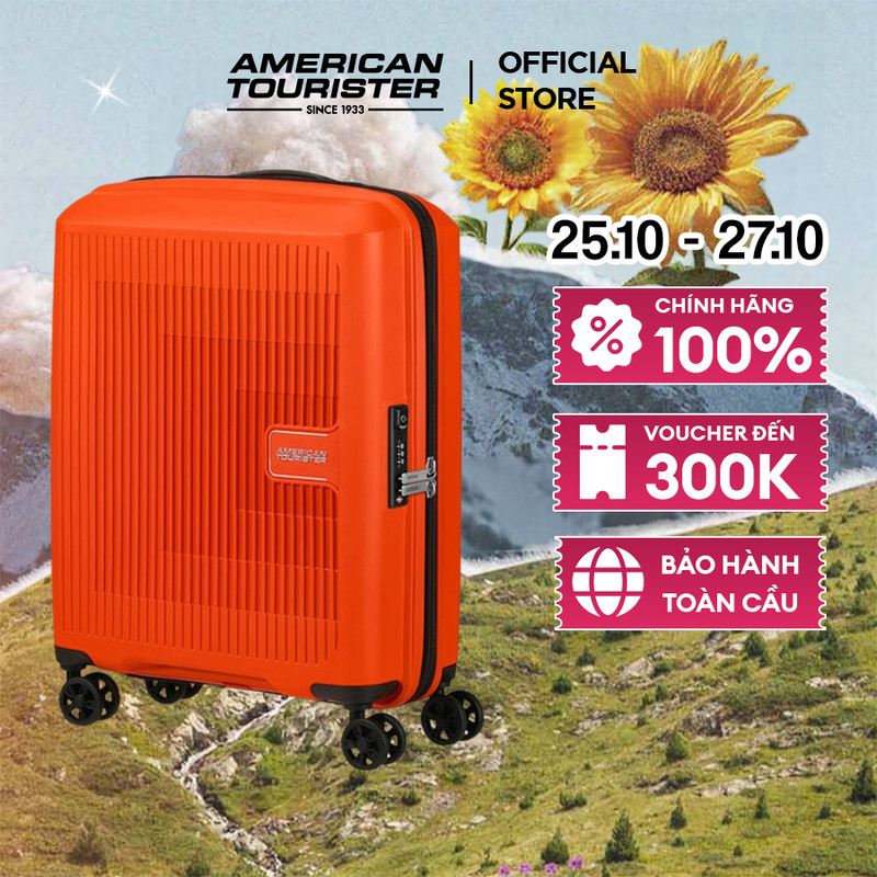 Vali kéo Aerostep Spinner EXP TSA American Tourister - Mỹ