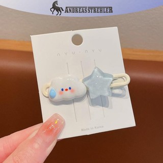 Onetimingfine Hoạt Hình Dễ Thương Cloud Jelly Stars Kẹp Tóc Trẻ Em Hình Dạng Đáng Yêu Kẹp Tóc Barrettes Thời Trang Cô Gái Trẻ Em Phụ Kiện Tóc VN