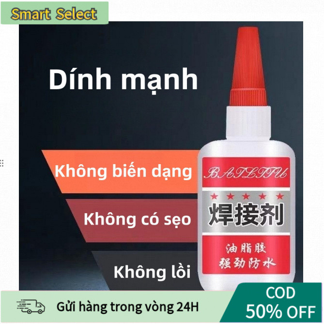 Keo Dán Đa Chất Liệu Siêu Dính, Dán Được Sắt, Kim Loại, Nhựa, Gỗ, Gốm Sứ, Vải, Ít Mùi, Không Vết Ố, HSD 18 Tháng, Chất L