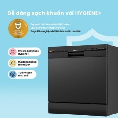 [Shopee Lắp đặt 0Đ HCM/HN] Máy rửa chén độc lập Comfee​ CDW-8F60RB 10 bộ - Bảo hành chính hãng 24 tháng