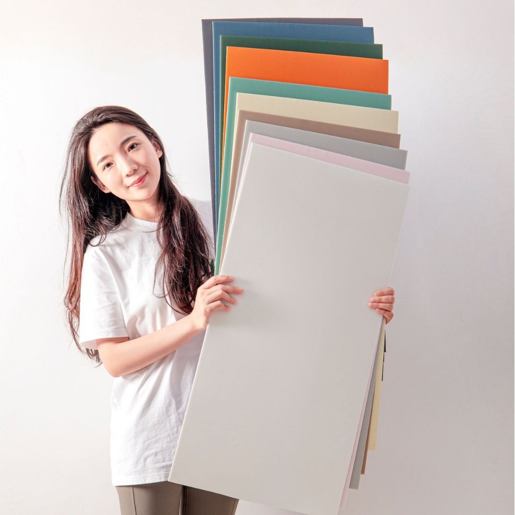 Phong Cách Bắc Âu Da-Feel Nhôm Bảng Nhựa Dán Tường Tự Dính Bìa Tường Xấu Xí Tân Trang Trí Tường Nền Phòng Tắm Tường Chống Mài Mòn Bảng Chống Thấm Nước