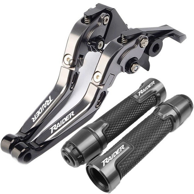 Dành Cho Xe Suzuki Raider R150 / R150 Fi Sửa Đổi Hợp Kim Nhôm CNC 6 Tầng Có Thể Điều Chỉnh Có Thể Gập Lại Phanh Ly Hợp Đòn Bẩy Với Tay Cầm Tay Cầm Bộ Keo Phụ Kiện Xe Máy