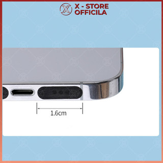 Dán loa cho điện thoại chống bụi bẩn, lưới bảo vệ loa màu đen, chống nước bắn, không cản âm thanh - MDCL