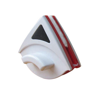 Dụng cụ lau kính từ tính hai mặt Dụng cụ tiện dụng 3-8mm Khăn lau kính gia dụng Dụng cụ làm sạch tam giác Khăn lau kính rỗng