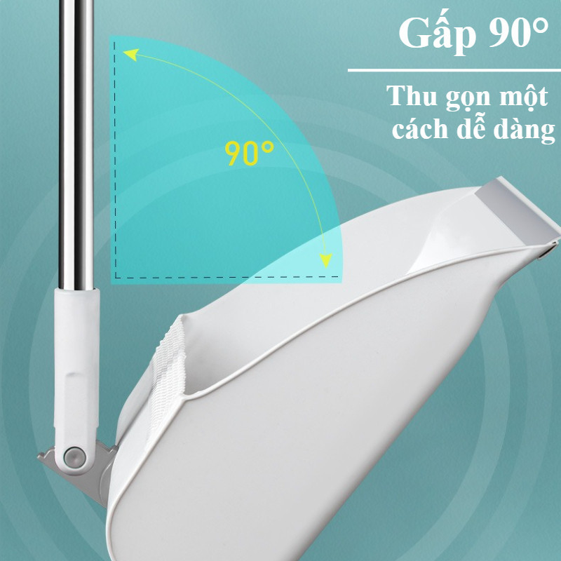 Bộ Chổi Quét Nhà Kèm Hót Rác 3in1 Đa Năng, Tiện Lợi, Tiết Kiệm Không Gian