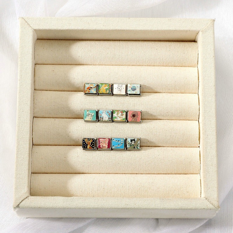 Mô-đun DIY phong cách động vật dễ thương, phù hợp làm vòng tay