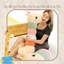 Gối Ôm Hươu Cao Cổ Dễ Thương 55cm,Thú bông bé hươu 3 màu ngộ nghĩnh,Đồ chơi Ragdoll