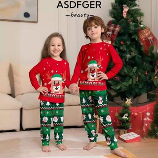 Bộ Đồ Ngủ Giáng Sinh In Hình Hoạt Hình, Hươu Mềm Cho Ông Già Noel - Phù Hợp Bố Mẹ Và Trẻ Em