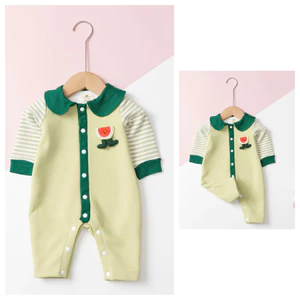 Bộ liền thân dầy ấm LITIBABY cho bé từ size 9 tháng đến 36 tháng