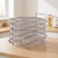 Giá năm tầng bằng thép không gỉ có thể xếp chồng lên nhau Giá đỡ thiết bị Wire-Mesh Không khí nóng cho đầu bếp gia đình, khử nước, hấp