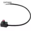 Bộ điều chỉnh độ sáng thụ động điện áp thấp CATIYAHA, Bộ điều chỉnh đèn LED núm DC 0 / 1-10V màu đen bằng nhựa, Bộ điều chỉnh độ sáng đồng màu đỏ di động có công tắc thợ điện