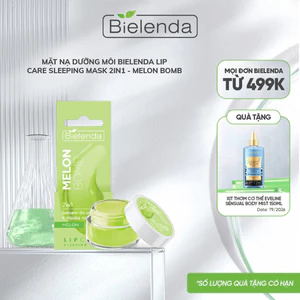 Mặt nạ dưỡng môi Bielenda Lip Care Sleeping Mask 2in1 - Melon Bomb dưỡng môi căng mọng, giảm rãnh nhăn môi 10g
