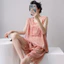 Bộ đồ ngủ không tay dành cho nữ có thiết kế chống phơi sáng cho phòng ngủ Giải trí trong nhà Hàng ngày Hoạt động thư giãn ngoài trời thông thường