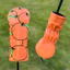 GOLF Club Cap Cover Màu Sắc Tươi Sáng Cam Câu Lạc Bộ Đầu Vỏ Bảo Vệ Câu Lạc Bộ Bằng Gỗ Bao GOLF Tiếp Liệu Phụ Kiện