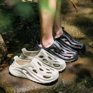 Móc khóa nam mùa hè PYCOU, Dép chống trượt EVA, Giày đế dày mềm thời trang Giày Canyoneering nhẹ cho ngoài trời trong nhà