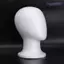 Đầu Mannequin xốp WANYEDI, Đế trưng bày tóc giả ổn định màu trắng, Đế trưng bày mũ nhẹ