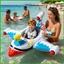 Trẻ Em Máy Bay Phao Nước Thoải Mái Ghế Thổi Lên Chống Rò Rỉ Bè Máy Bay Bơi Vòng Với Nước Squirter Đồ Chơi saixit2vn