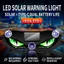 2026 MỚI SOLAR POWERED LED XE CẢNH BÁO LIGHT Chín Đuôi Cáo Năng Động Mắt Quỷ Ánh Sáng Xung Quanh Đa Năng Tự Động Trang Trí Cửa Sổ