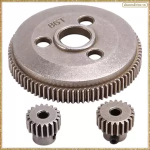 Thép kim loại 48P 86T Spur Gear cho 1 / 10 2WD Slash / Stampede với Bộ bánh răng bánh răng bánh răng 19T 21T Thay thế 4686