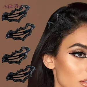 AqToCna 10 Chiếc Kẹp Tóc Dơi Halloween Bộ Nhiều Màu Dễ Thương Phụ Kiện Thời Trang Cho Nữ Bé Gái Đảng Tạo Kiểu Tóc Essentials Quà Tặng Lý Tưởng AqToCna