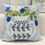 Gối tựa sofa thêu hoa cotton có ruột gối trang trí phòng khách phòng ngủ văn phòng mềm đẹp phong cách kem quà tặng nữ