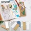 GETVOW 30 Cái / bộ Kẹp Trang Sách, Dấu Trang Giấy Kraft Cổ Điển, Sáng Tạo DIY Hình Chữ Nhật Văn Phòng Phẩm Trường Học Đồ Dùng Văn Phòng