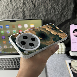 Dành cho Oppo Find X9 Pro X8 Pro X7 Ultra Reno 15 Pro 15F 14F 13F A6T Pro “Lucky Cloud ” Vỏ điện thoại cứng mờ siêu nhỏ / Vỏ Oppo chống sốc viền mềm