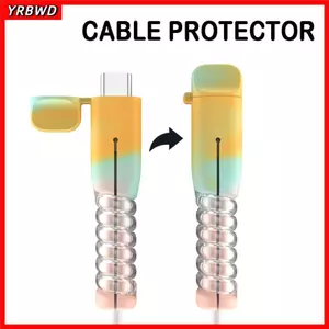 Bảo vệ cáp YRBWD, Mũ bảo vệ cáp sạc silicon tiết kiệm dây, Phụ kiện dòng dữ liệu Vỏ silicon chống bụi