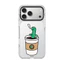 Ốp điện thoại trong suốt khủng long tàu điện ngầm từ tính cho iPhone 17 Pro Max 16 15 14 13 17Air 16Plus Vỏ cứng Vỏ bảo vệ chống sốc