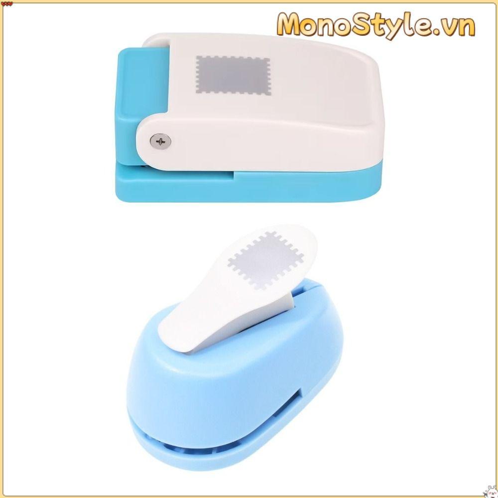 MONOSTYLE Stamp Border Punch, Máy dập nổi tem tiết kiệm nhân công thủ công, Embosser Tem di động tinh tế Máy đục lỗ để thủ công giấy Scrapbooking