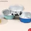 AA 10 Chiếc 50ml Chịu Nhiệt Độ Có Thể Tái Sử Dụng Giấy Nhôm Nướng Bánh Có Nắp Pudding Nhỏ Tart Tins Bánh Ngọt Bộ Dụng Cụ Làm Bánh VN