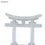 Bigapple Torii Cổng Trang Trí Bể Cá Thu Nhỏ Ornamenttank Sân Vườn Đền Thần Khí Phong Cảnh Cát Trang Trí Micro Mô Phỏng RDG