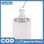 E14 / E27 Gốm Vít Đèn Giá Đỡ Đèn LED Chịu Nhiệt Adapter Sử Dụng Tại Nhà Mũi Tròn Cho Đế Bóng Đèn Có Cáp