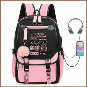 Ba Lô SQ11 BLACKPINK Dành Cho Nữ Nam Sinh Viên Dung Tích Lớn In Thoáng Khí Thời Trang Cá Tính Túi Đa Năng