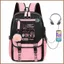 Ba Lô SQ11 BLACKPINK Dành Cho Nữ Nam Sinh Viên Dung Tích Lớn In Thoáng Khí Thời Trang Cá Tính Túi Đa Năng