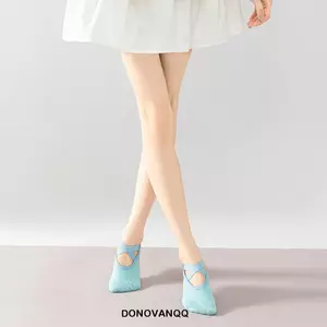 DONOVANQQ Tất Yoga Silicon Gradient, Chống Trơn Trượt Chắp Vá Thể Dục PilatesSocks, Tất Sàn Mềm Thoáng Khí Thời Trang Chống Rơi