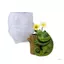 Ở lại Sáng Tạo DIY Khuôn Silicon Hình Stump Cho Người trồng cây trang trí Tương thích với bê tông và xi măng nhựa